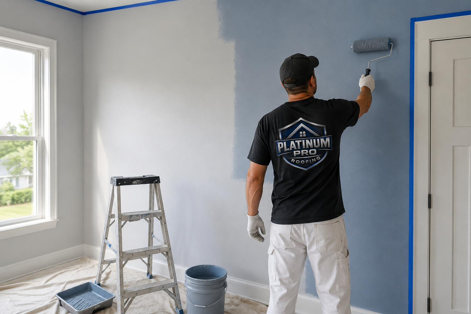 Exterior painting service in Houston TX