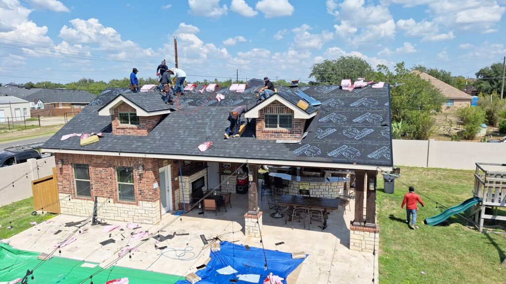 Roofing services in Houston by Platinum Pro Roofing