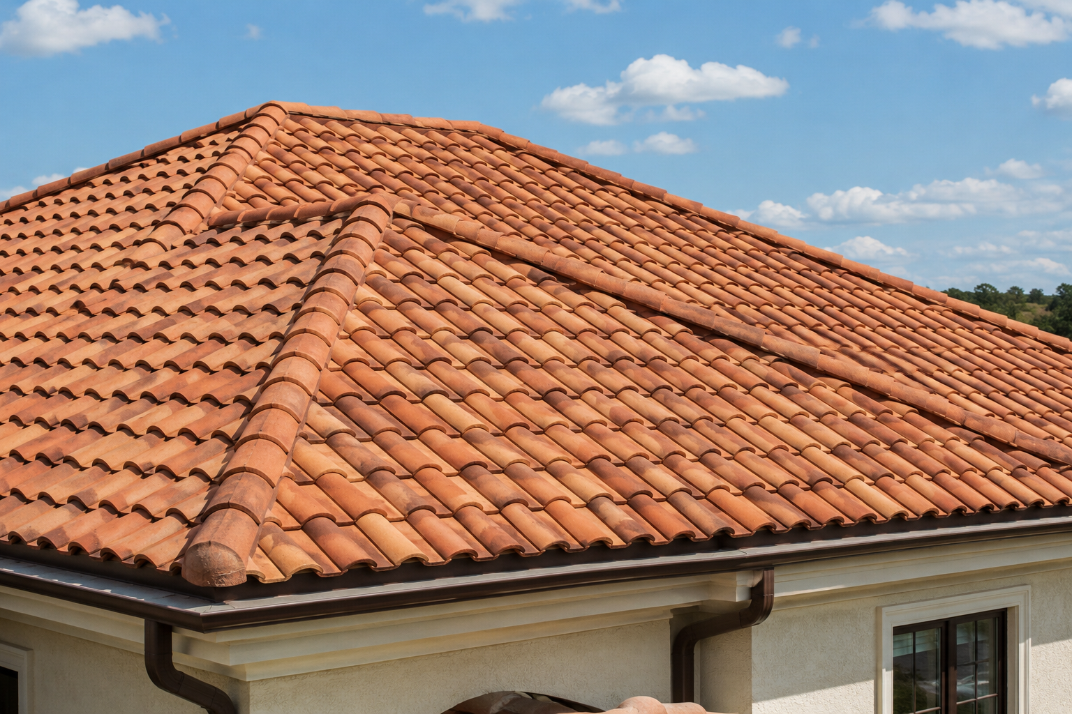 Tile roofing service in Houston TX